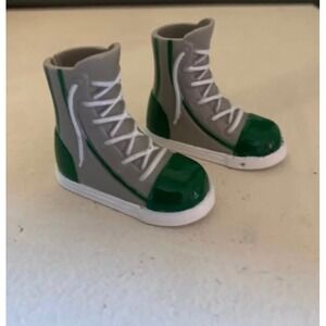 MATTEL GREEN GREY SNEAKERS SHOES MY SCENE KEN FASHION ACCESSORIES